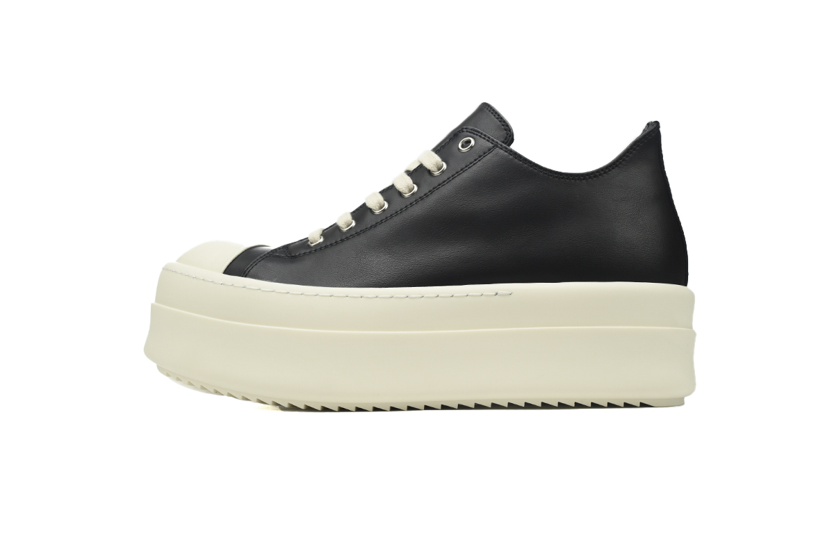 Bstsneaker-Rick Owens Drkshdw Black Porterville Double Bumper Low 