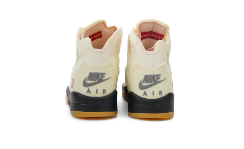 Bstsneaker- Air Jordan 5 Retro OFF-WHITE Sail DH8565-100 