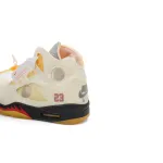 Bstsneaker- Air Jordan 5 Retro OFF-WHITE Sail DH8565-100 