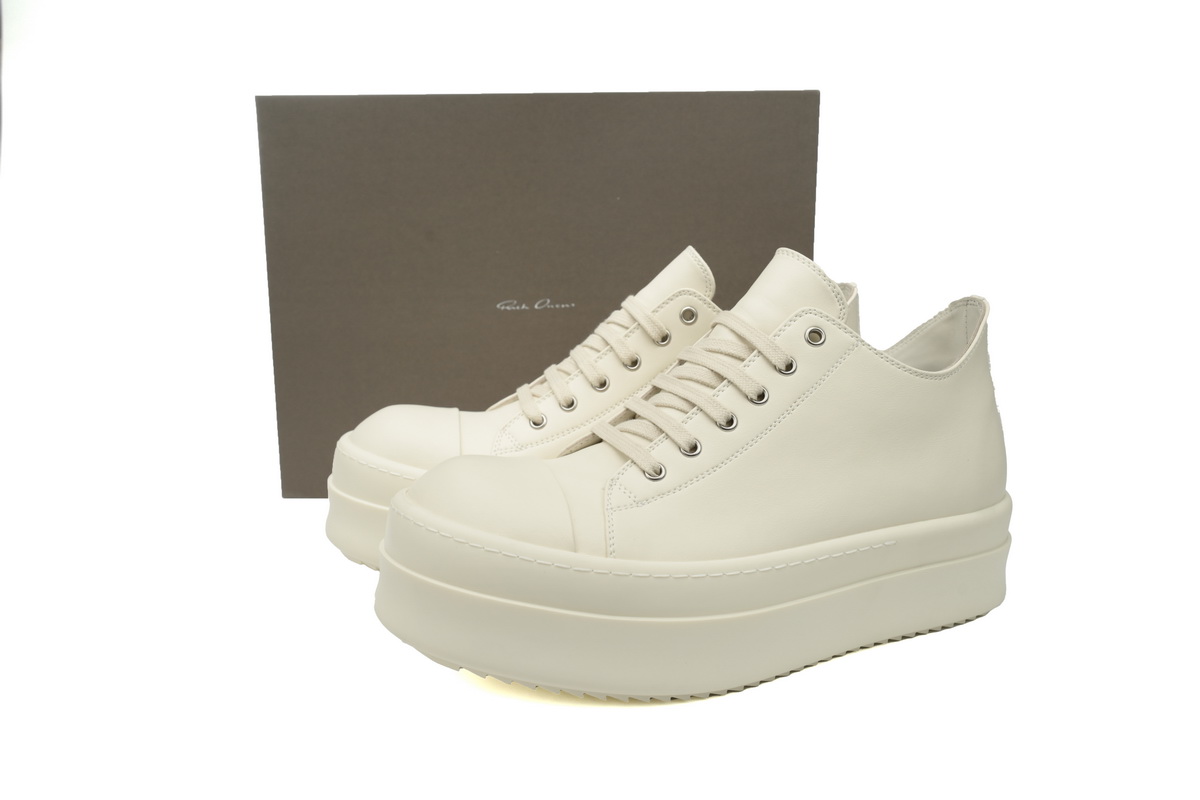 Bstsneaker-RICK OWENS/RO White