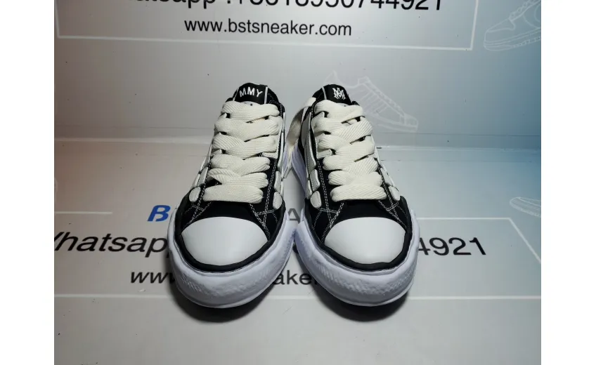 Bstsneaker-AMIRI MMY Bones x Maison MIHARA YASUHIRO Black AMFOSR1076-001
