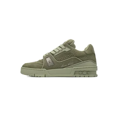 Bstsneaker- Louis Vuitton Trainer Green 01