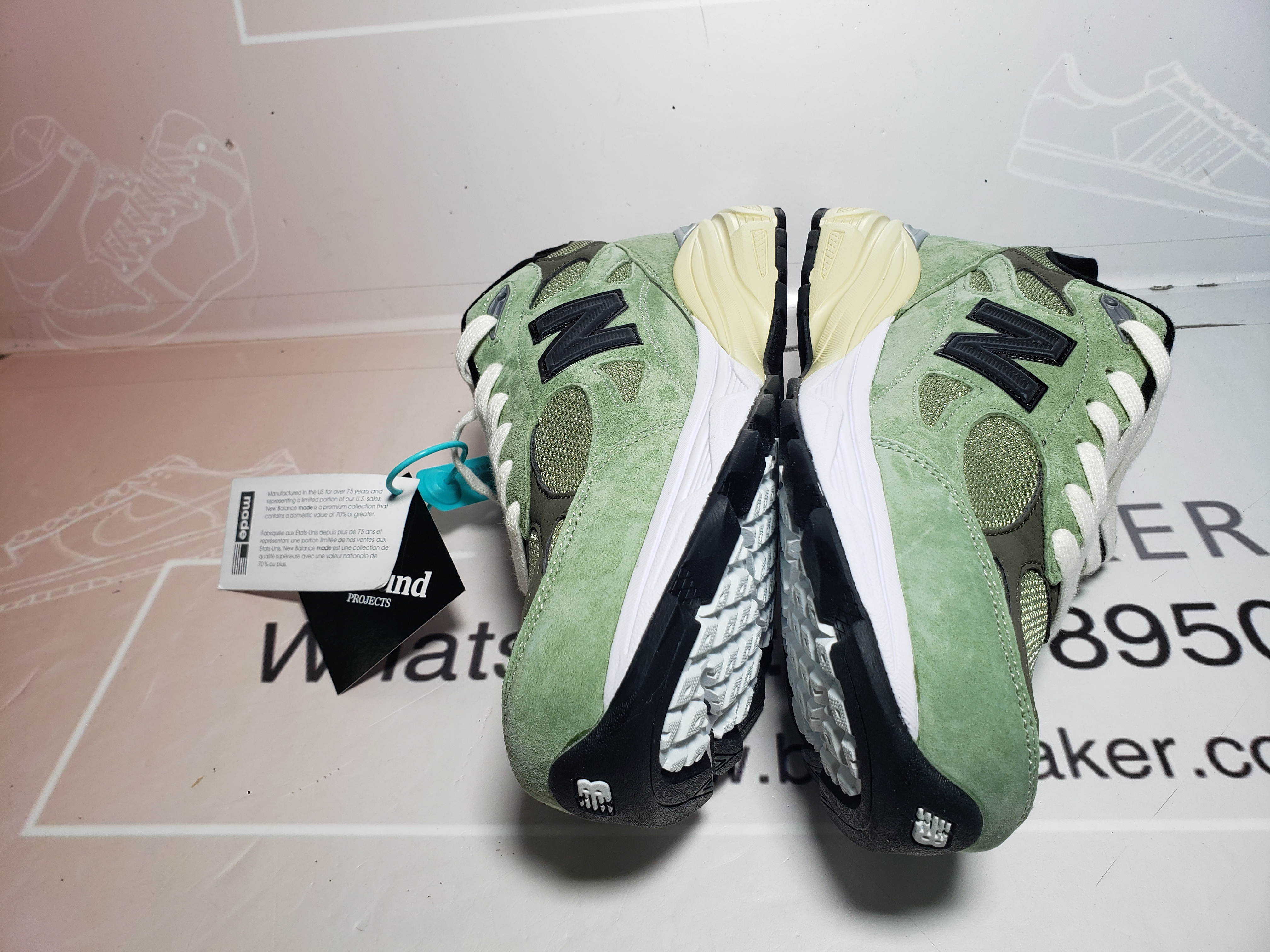 Bstsneaker-New Balance 990v3 MiUSA JJJJound Olive M990JD3