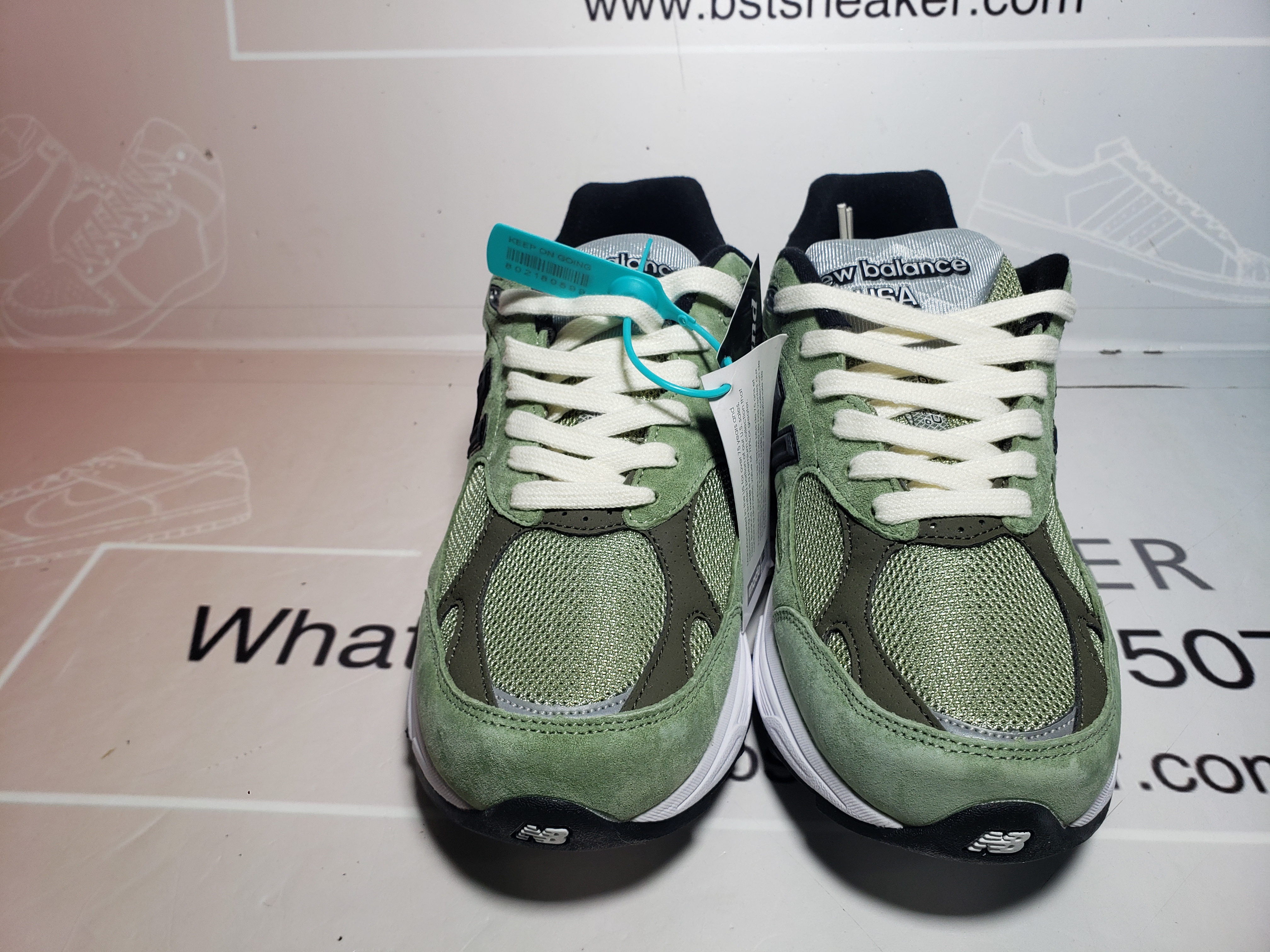 Bstsneaker-New Balance 990v3 MiUSA JJJJound Olive M990JD3