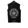 Bstsneaker-Chrome Hearts Black Printed Vest 90