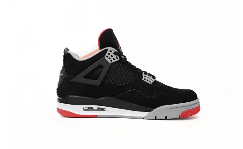 Bstsneaker- Air Jordan 4 Retro Bred (2019) 308497-060  