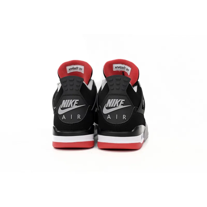 Bstsneaker- Air Jordan 4 Retro Bred (2019) 308497-060  