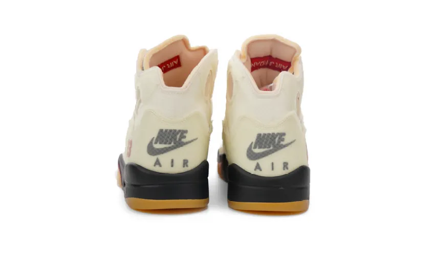 Bstsneaker- Air Jordan 5 Retro OFF-WHITE Sail DH8565-100 