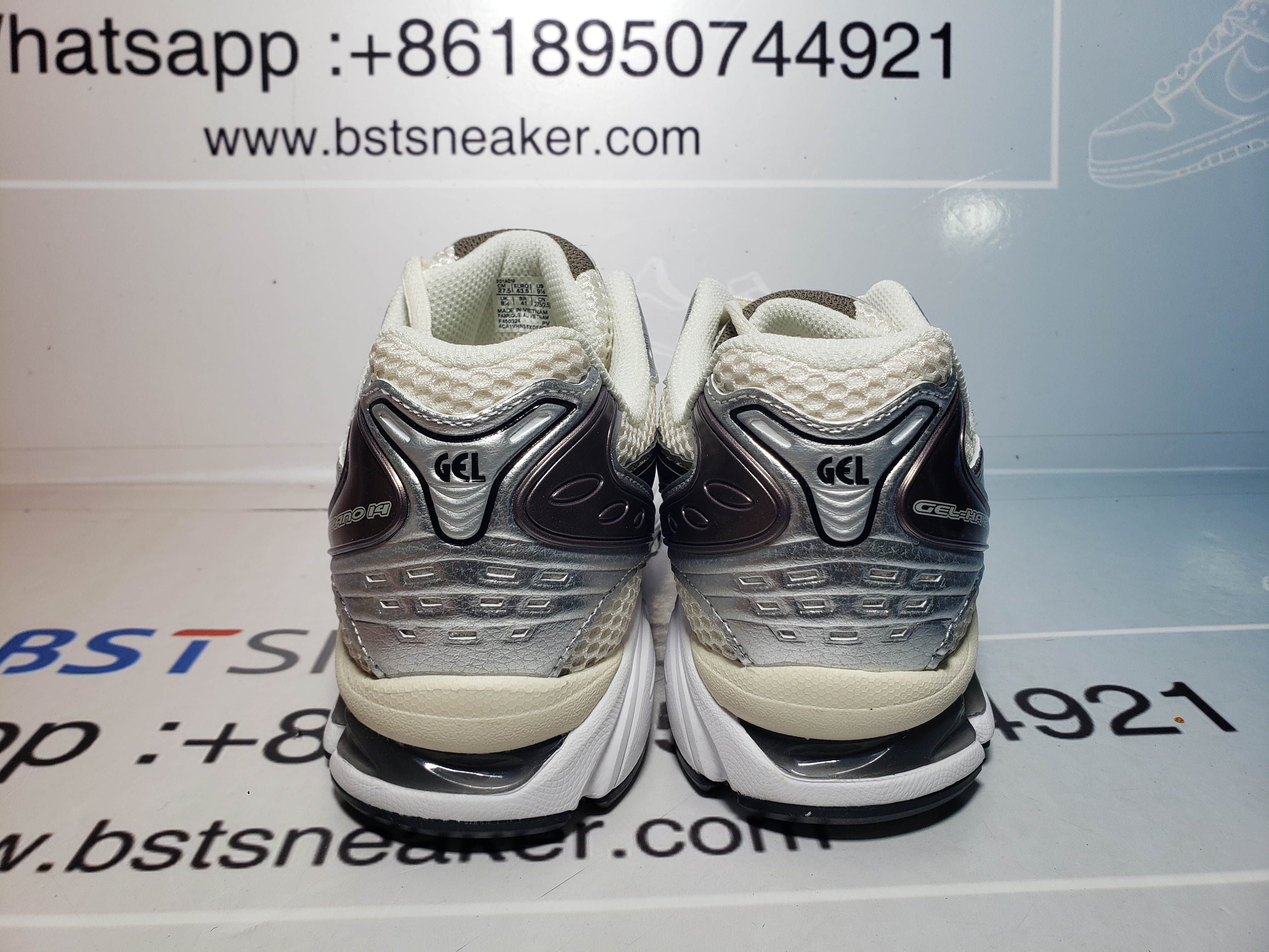 Bstsneaker- ASICS Gel-Kayano 14 Cream Black Metallic Plum 1201A019-108