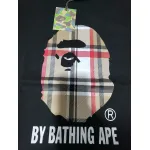 Bstsneaker-BAPE A Bathing Ape Check by Bathing T-shirt Black 120