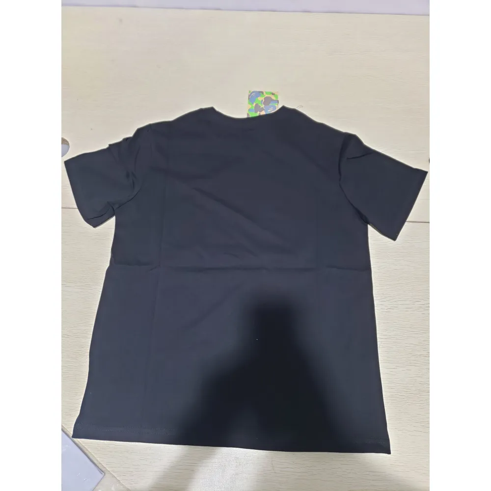 Bstsneaker-BAPE A Bathing Ape Check by Bathing T-shirt Black 120
