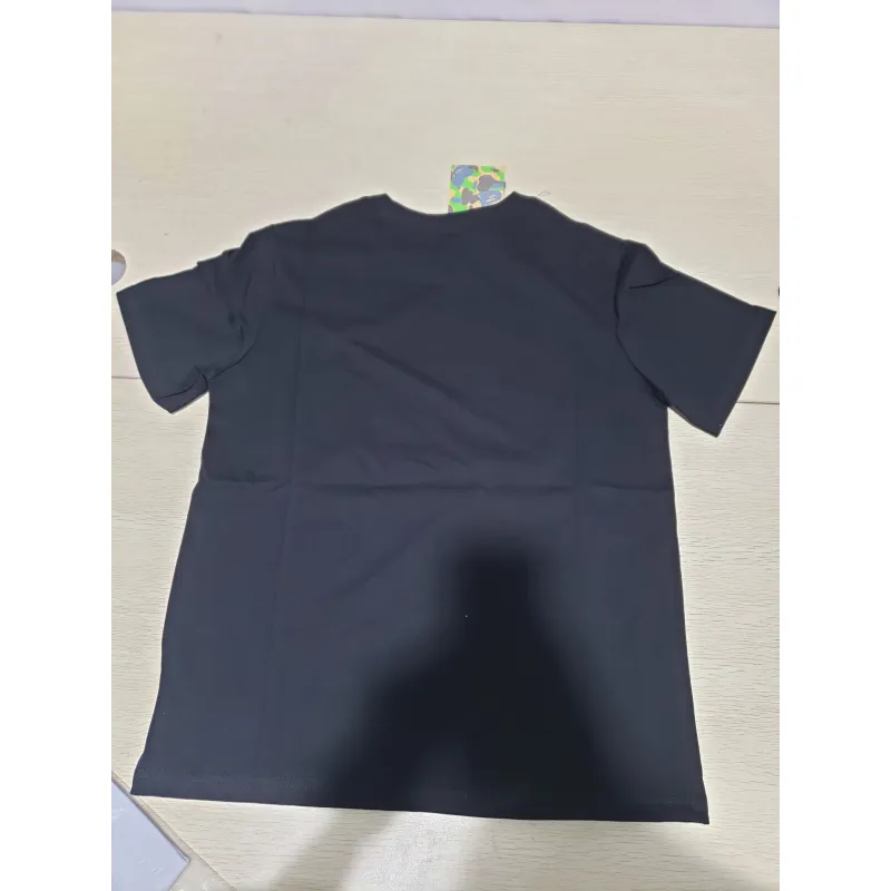 Bstsneaker-BAPE A Bathing Ape Check by Bathing T-shirt Black 120
