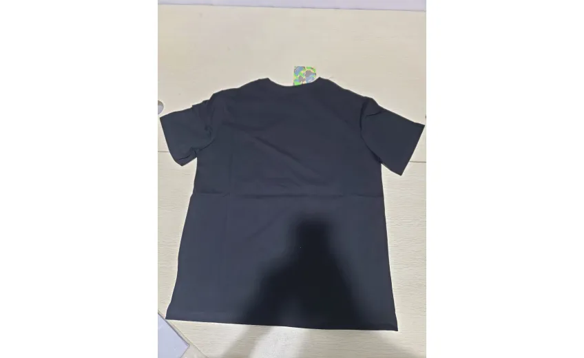 Bstsneaker-BAPE A Bathing Ape Check by Bathing T-shirt Black 120