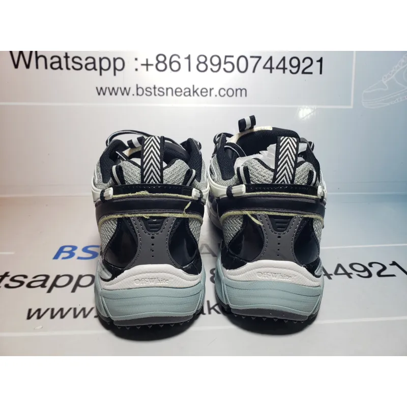 Bstsneaker-OFF WHITE Be Right Back Grey Black OMIA295C99FAB0010510