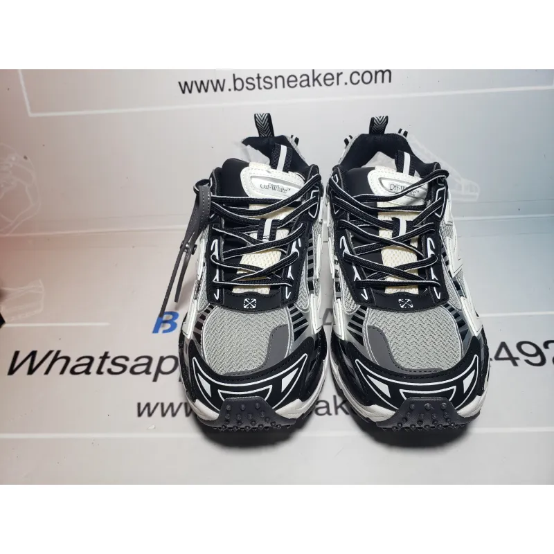 Bstsneaker-OFF WHITE Be Right Back Grey Black OMIA295C99FAB0010510