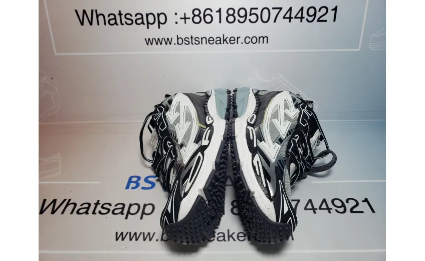 Bstsneaker-OFF WHITE Be Right Back Grey Black OMIA295C99FAB0010510