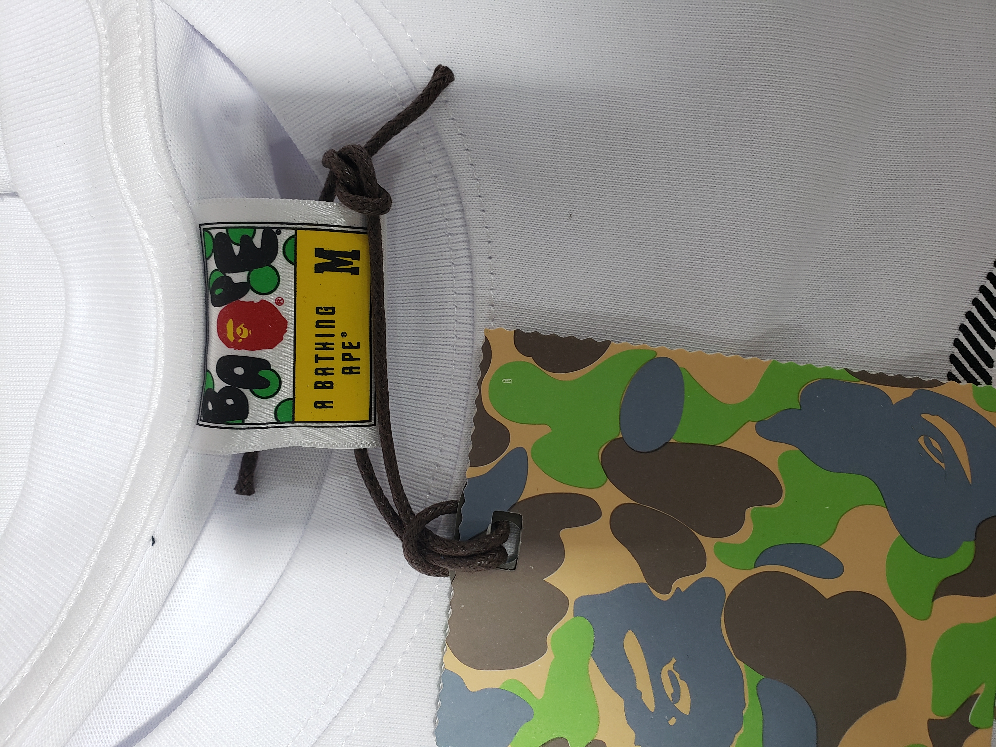 Bstsneaker-BAPE A Bathing Ape Check by Bathing T-shirt White 120