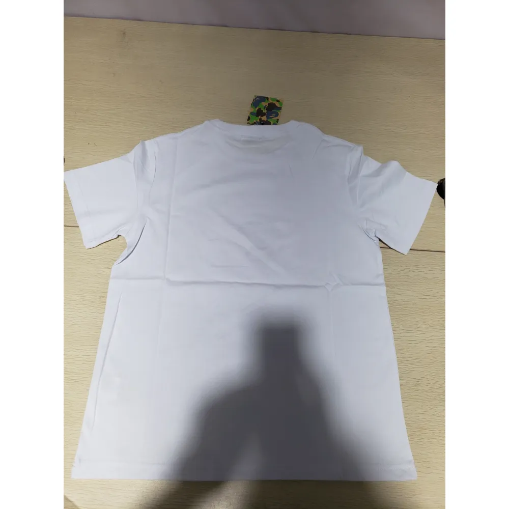 Bstsneaker-BAPE A Bathing Ape Check by Bathing T-shirt White 120