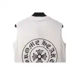Bstsneaker-Chrome Hearts White Printed Vest 90
