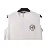Bstsneaker-Chrome Hearts White Printed Vest 90