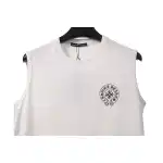 Bstsneaker-Chrome Hearts White Printed Vest 90
