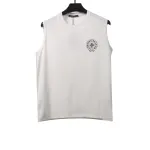 Bstsneaker-Chrome Hearts White Printed Vest 90
