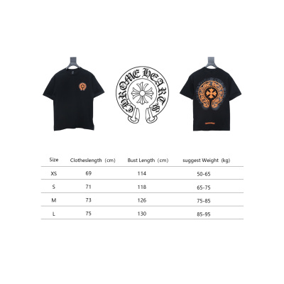 Bstsneaker-Chrome Hearts Double-shadow T-shirt 140 02