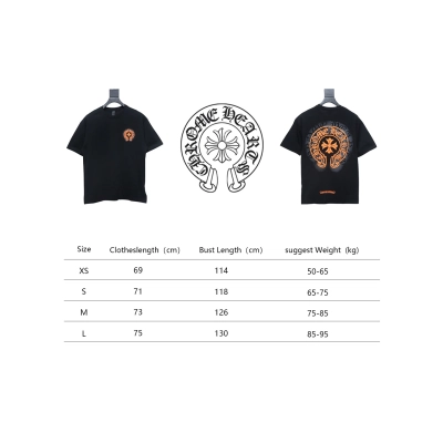 Bstsneaker-Chrome Hearts Double-shadow T-shirt 140 02