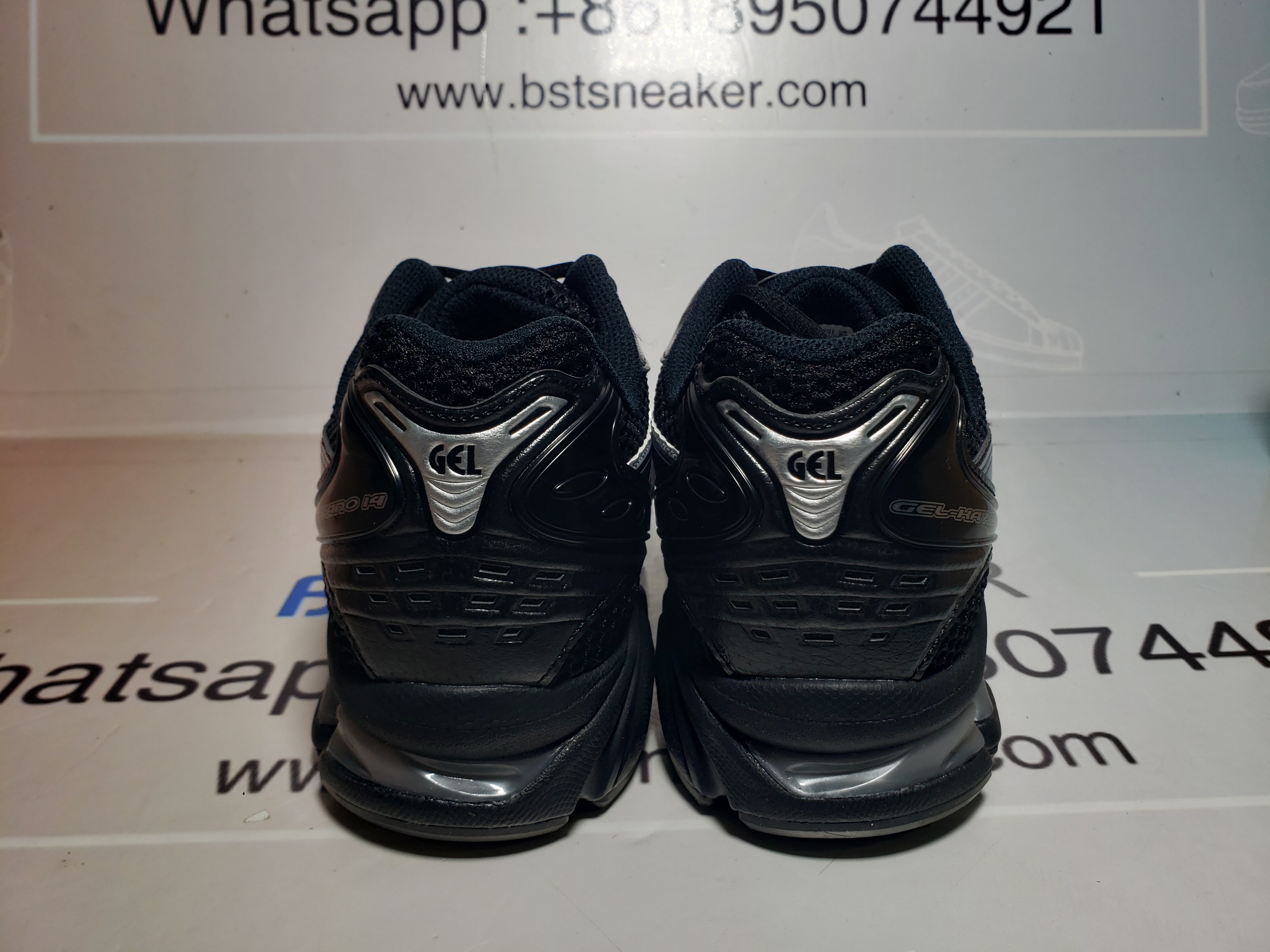 Bstsneaker-  Asics Gel Kayano 14 'Black Pure Silver' 1201A019-006