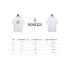 Bstsneaker-Moncler Embroidered Logo Cotton T-shirt White 120