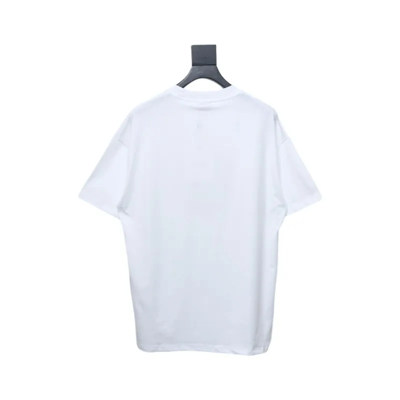 Bstsneaker-Moncler Embroidered Logo Cotton T-shirt White 120
