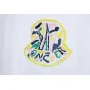 Bstsneaker-Moncler Embroidered Logo Cotton T-shirt White 120