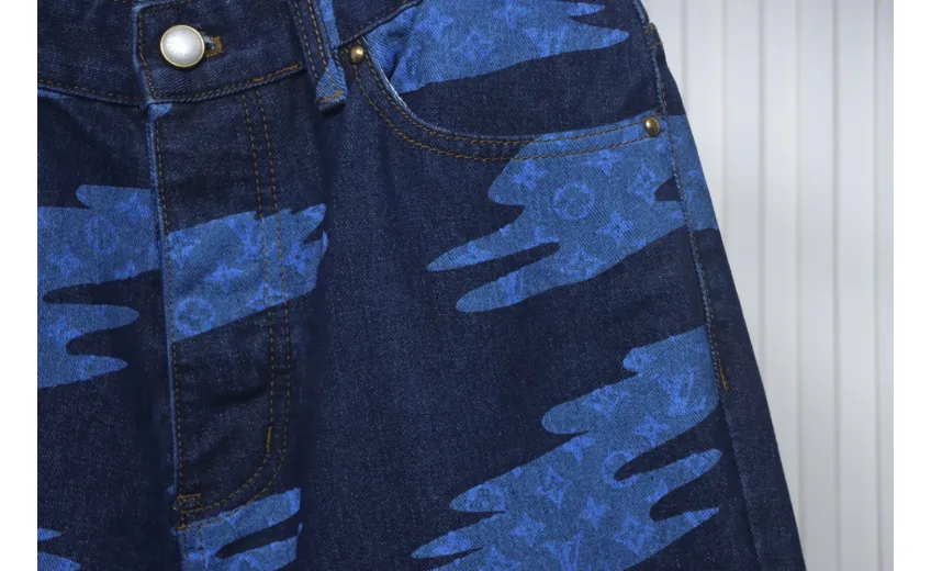 Bstsneaker-Louis Vuitton Denim Shorts 180