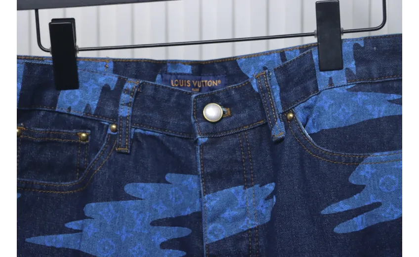 Bstsneaker-Louis Vuitton Denim Shorts 180