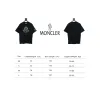 Bstsneaker-Moncler Embroidered Logo Cotton T-shirt Black 120