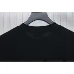Bstsneaker-Moncler Embroidered Logo Cotton T-shirt Black 120