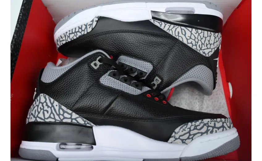 Bstsneaker- Air Jordan 3 Retro Black Cement (2024) 854262-001 