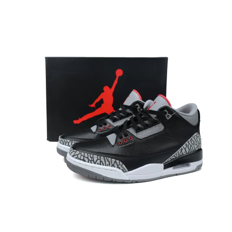 Bstsneaker- Air Jordan 3 Retro Black Cement (2024) 854262-001 
