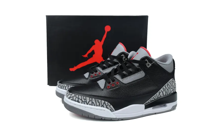 Bstsneaker- Air Jordan 3 Retro Black Cement (2024) 854262-001 