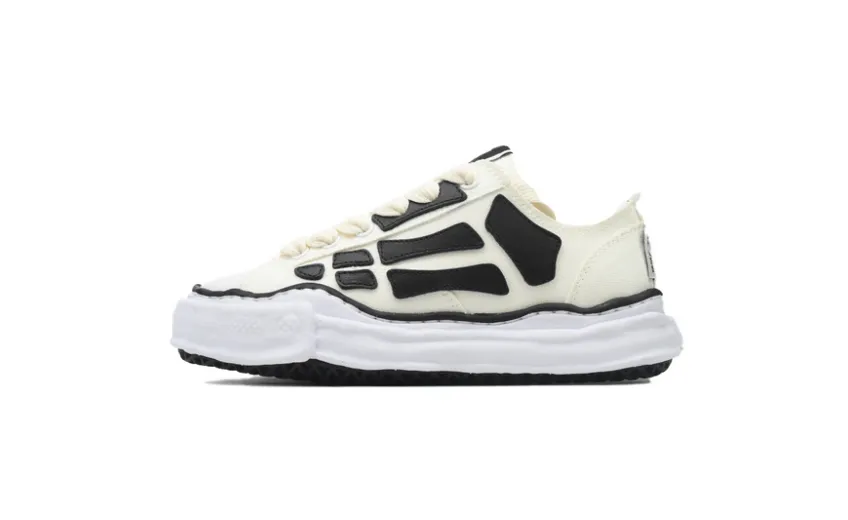 Bstsneaker- Maison Mihara Yasuhiro x AMIRI Skel-Top Low Off White