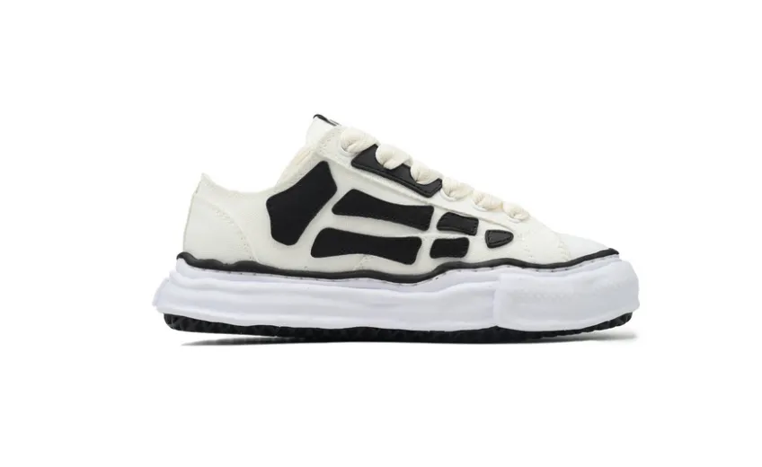 Bstsneaker- Maison Mihara Yasuhiro x AMIRI Skel-Top Low Off White