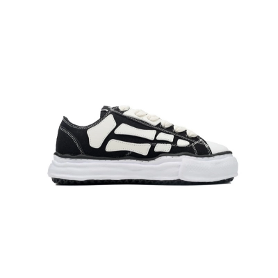 Bstsneaker-AMIRI MMY Bones x Maison MIHARA YASUHIRO Black AMFOSR1076-001 02