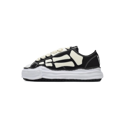Bstsneaker-AMIRI MMY Bones x Maison MIHARA YASUHIRO Black AMFOSR1076-001 01