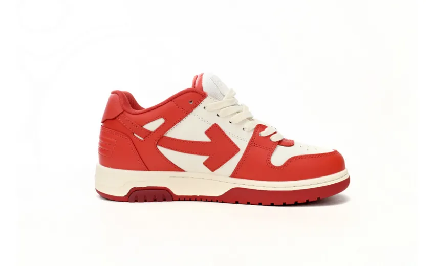 Bstsneaker-OFF-WHITE Out Of Office Red And White OMIA189F 22LE00 10128