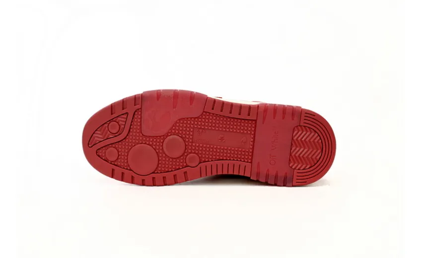 Bstsneaker-OFF-WHITE Out Of Office Red And White OMIA189F 22LE00 10128