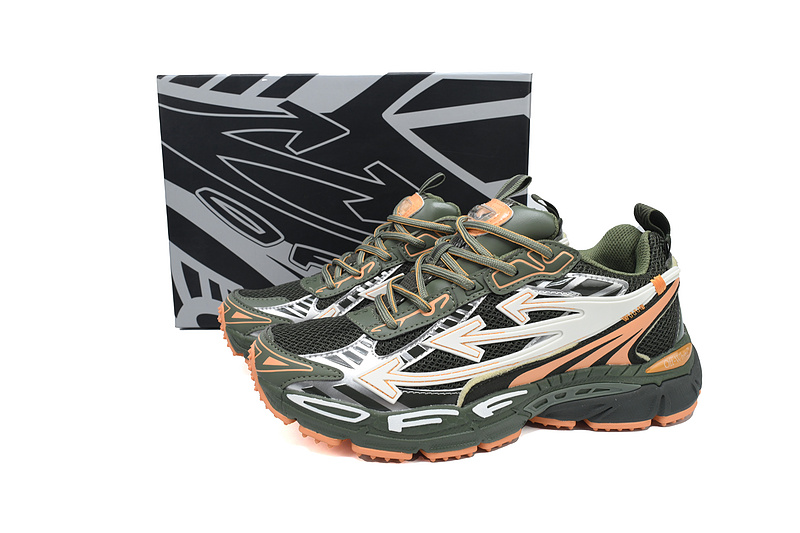 Bstsneaker-OFF WHITE Out Of Military Green OMIA295F24 FAB00 10009