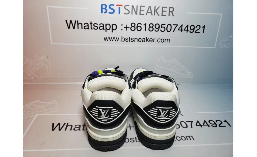 Bstsneaker-Louis Vuitton LV Trainer Black And White 1AB8SD