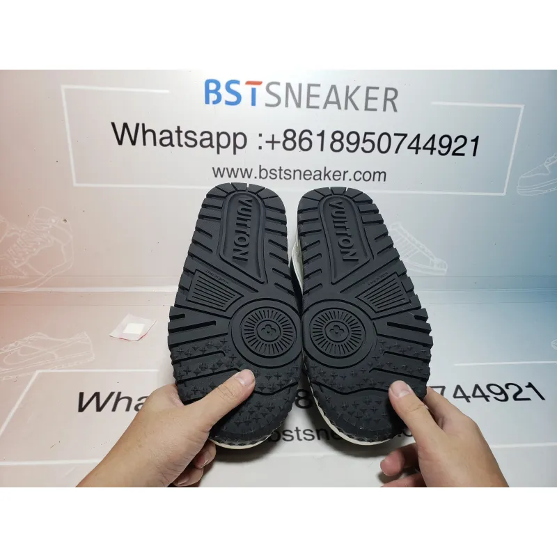 Bstsneaker-Louis Vuitton LV Trainer Black And White 1AB8SD