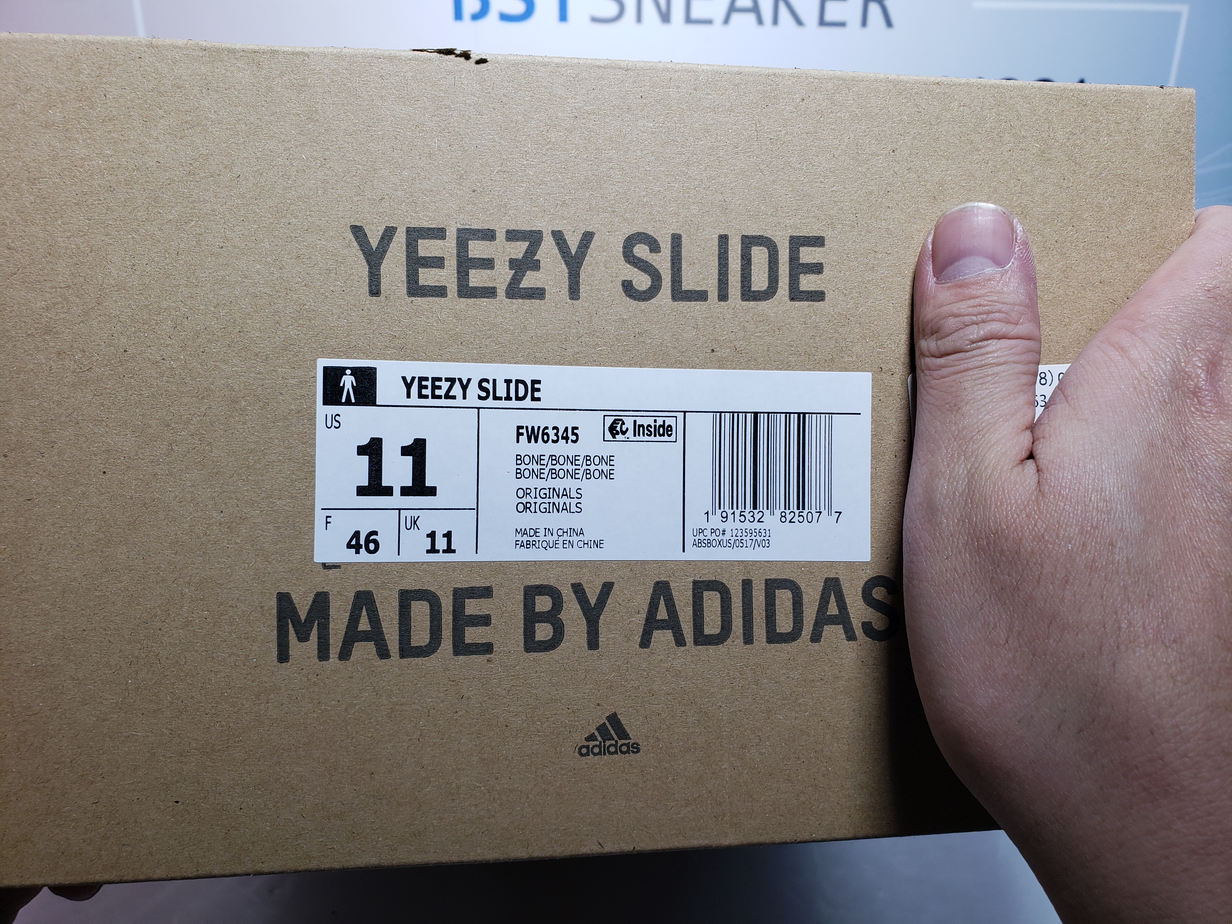 Bstsneaker- Adidas Yeezy Slide Bone FW6345