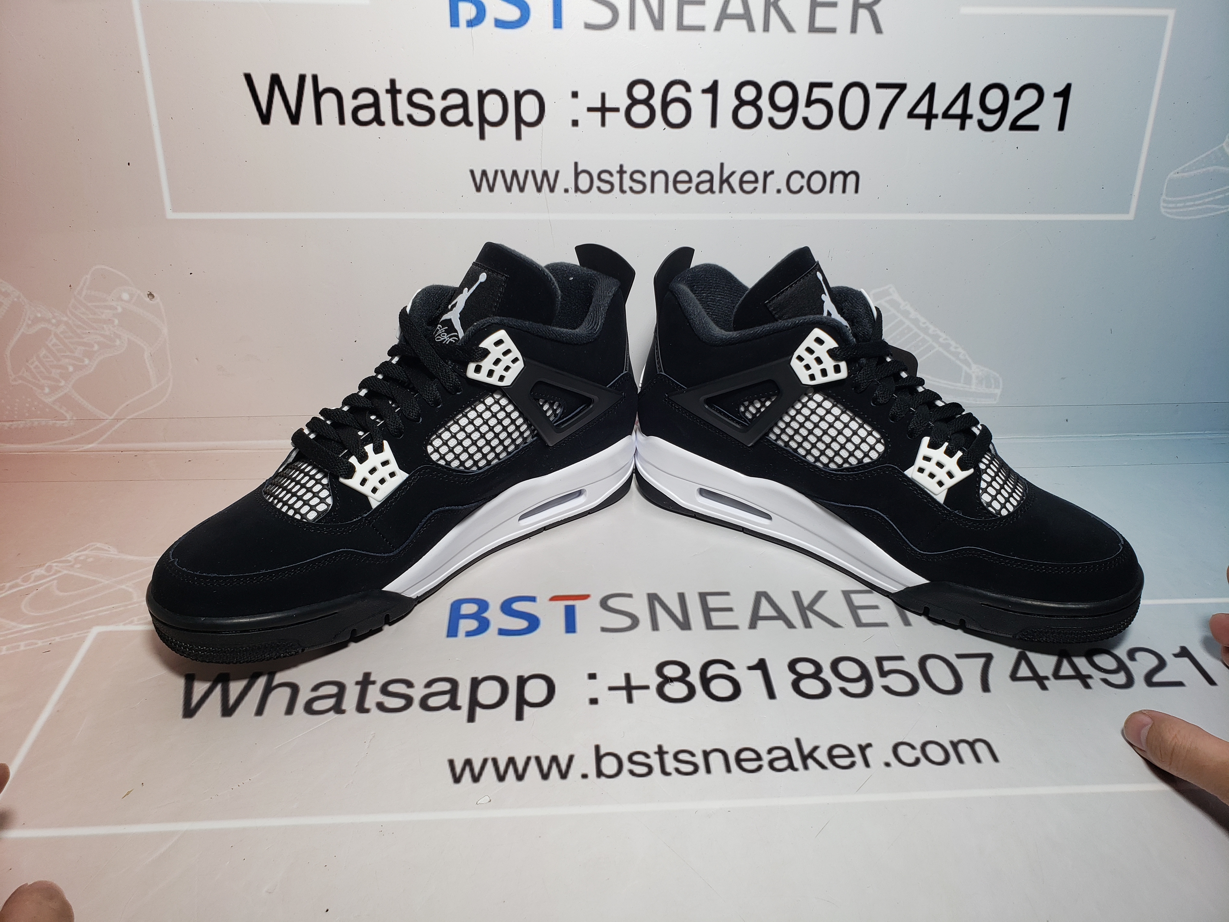 Bstsneaker-Air Jordan 4 White Thunder FQ8138-001
